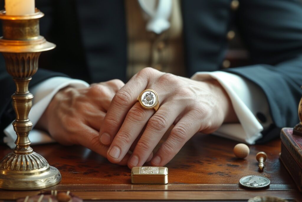La chevalière homme : L&rsquo;élégance au bout des doigts pour les hommes sophistiqués