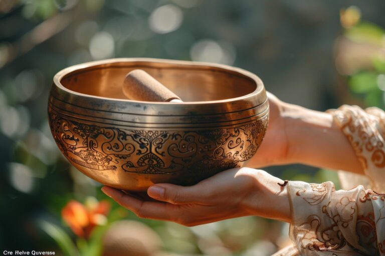 Guide pratique&nbsp;: techniques de base pour jouer du bol tibétain