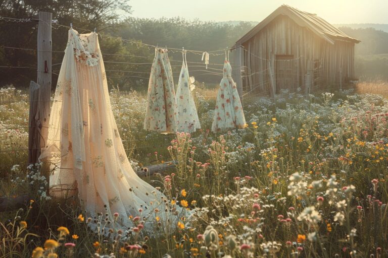 Les robes champêtres fleuries : un retour en force dans la mode