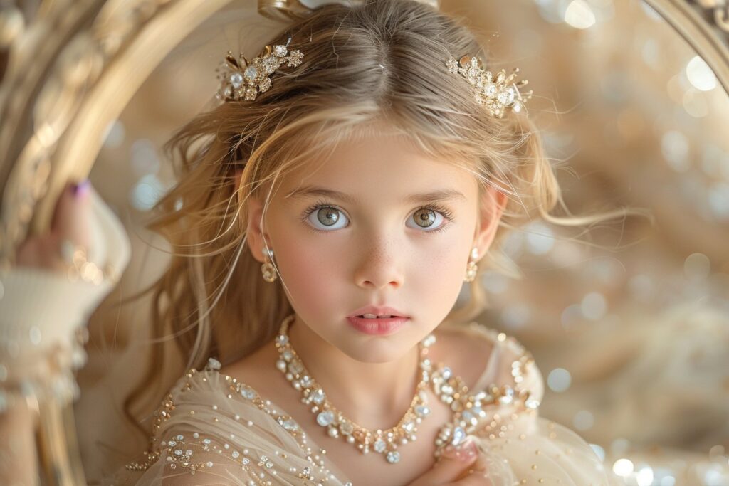 Les secrets d’un look parfait : bijoux et robes de princesse pour filles