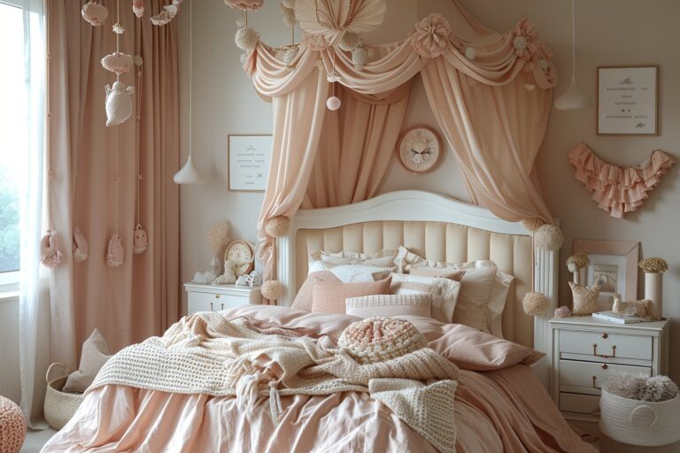 Ciel de lit fille : comment associer mode et confort dans la chambre de votre enfant