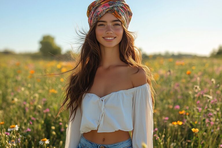 Foulards bohèmes : comment les porter en bandeau, ceinture ou écharpe