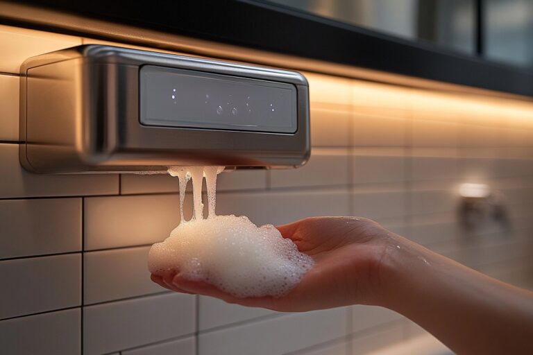 Comment fonctionne un distributeur automatique de savon ?