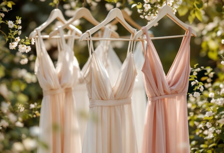 L&rsquo;art de la simplicité : robes minimalistes pour demoiselles d&rsquo;honneur élégantes