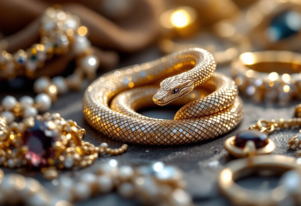 L’énigme du serpent : découvrez les significations cachées derrière vos bijoux préférés