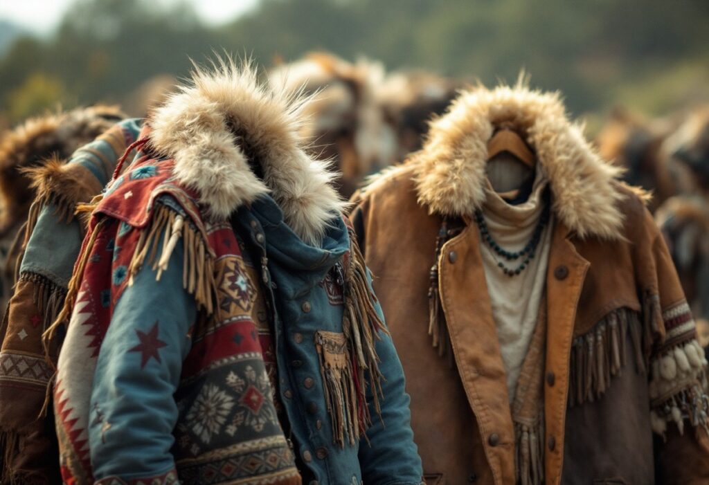Les vestes des indiens d’amérique à travers les années