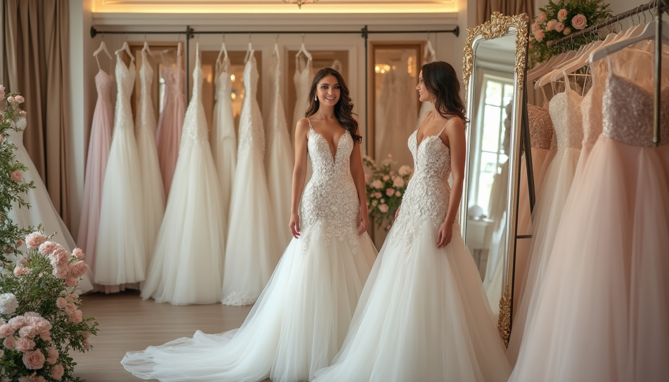 découvrez nos conseils pour choisir la robe de mariée idéale en fonction de votre morphologie. trouvez la coupe parfaite pour sublimer votre silhouette le jour j !