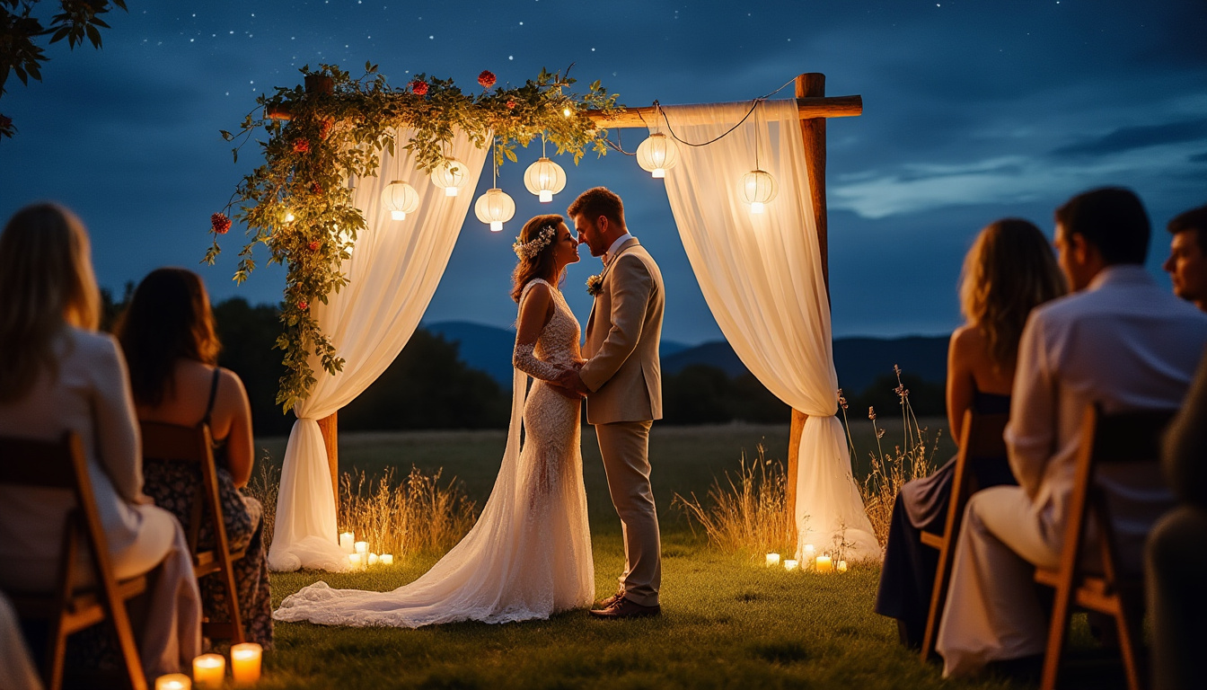 découvrez nos inspirations déco pour un mariage bohème et romantique : idées de décoration fleuries, ambiances chaleureuses et conseils pour créer une cérémonie unique et poétique.