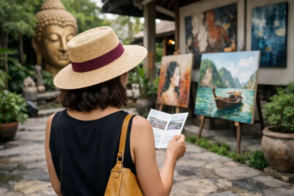 Parcours culturels et galeries d’art inspirantes autour de Pattaya