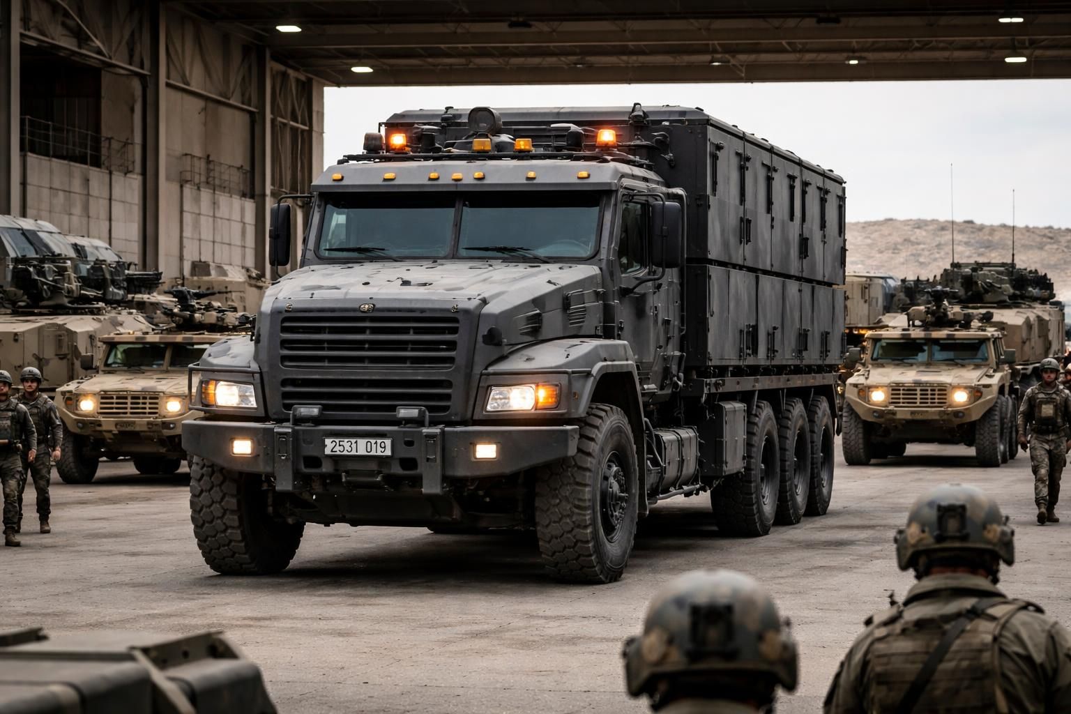 découvrez nos solutions de logistique militaire et de transport sécurisé, avec des protocoles renforcés pour garantir la protection optimale du matériel sensible.