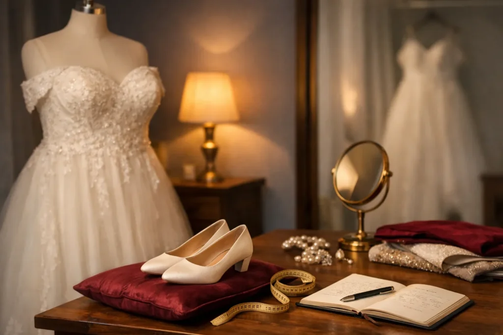 Robe de mariée grande taille : coupes qui flattent, erreurs d&rsquo;essayage